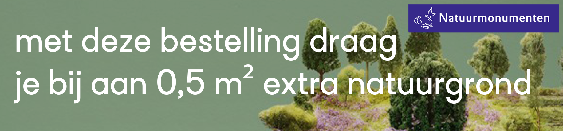 NatureFund - Bij aankoop wordt grond gekocht voor de natuur